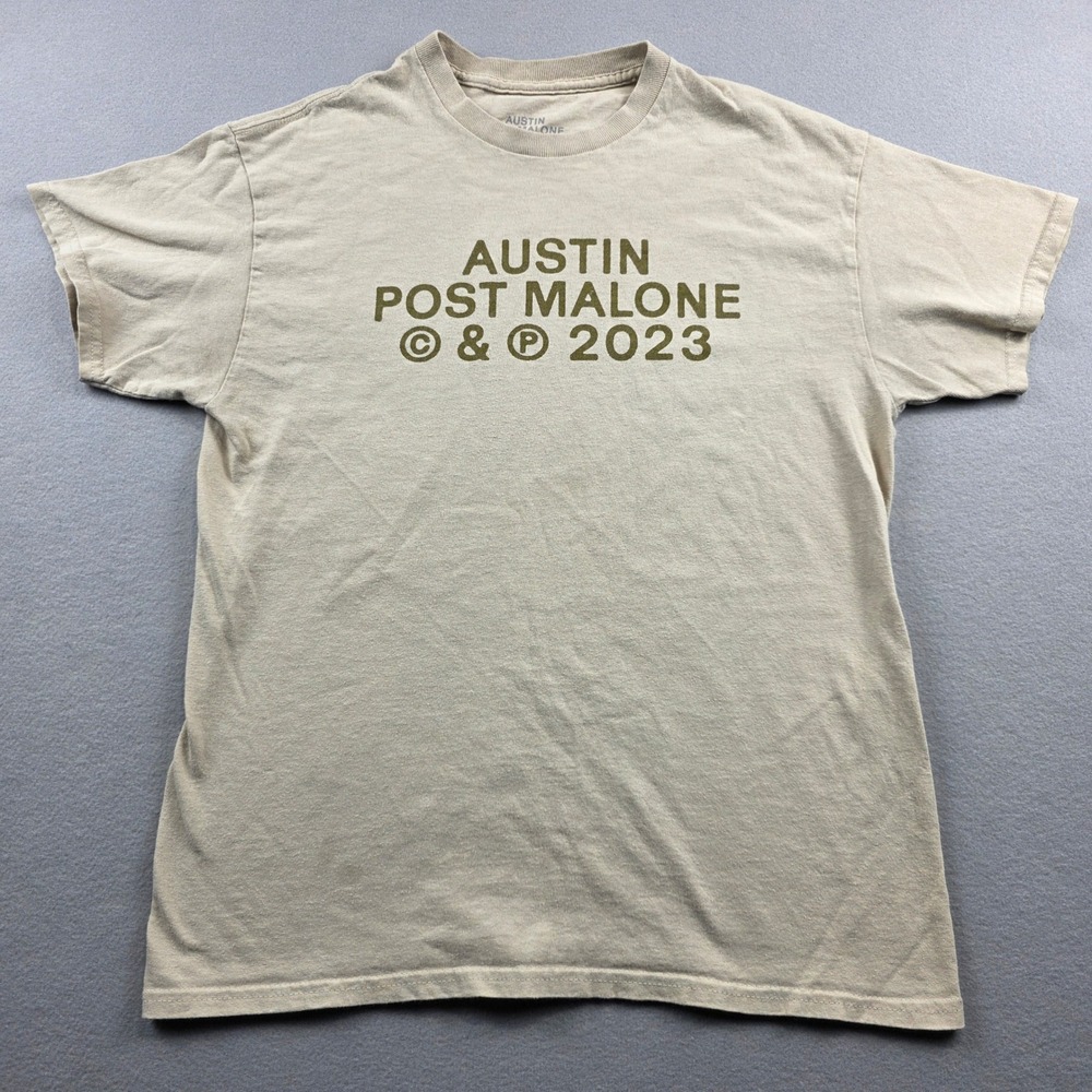 Post Malone 2023 Austin Tour Shirt Mens Medium If Yall Werent Here Id Be Crying‎